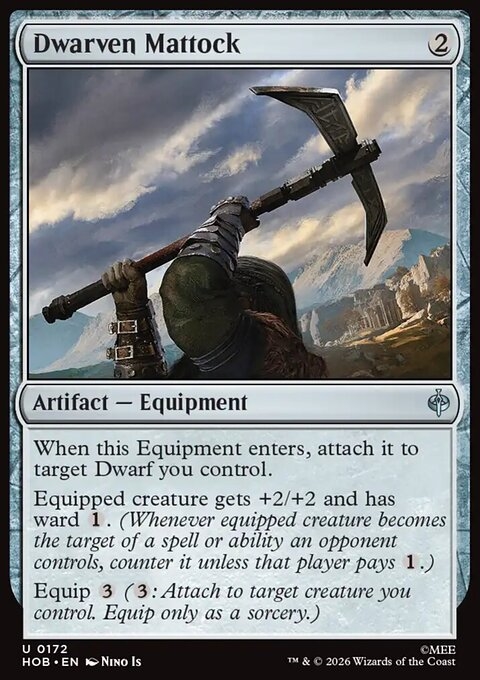 Dwarven Mattock