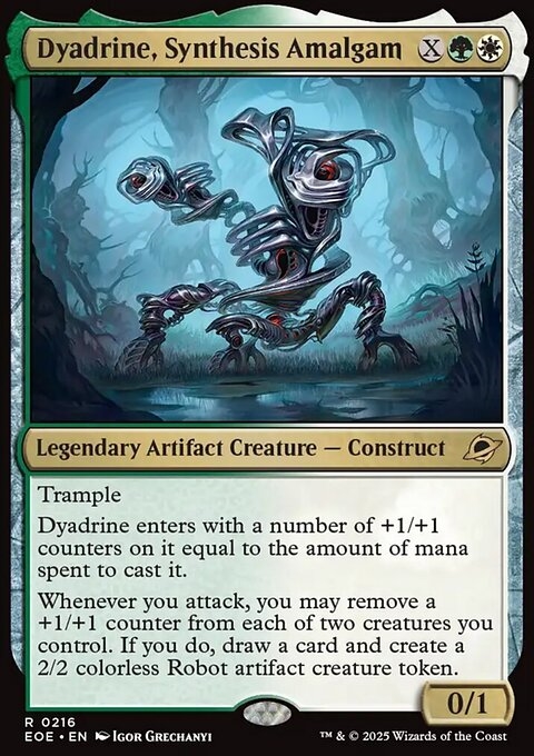 Dyadrine, Synthesis Amalgam
