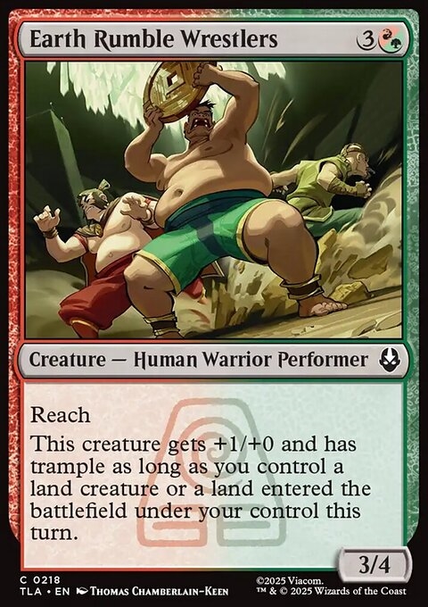 Earth Rumble Wrestlers