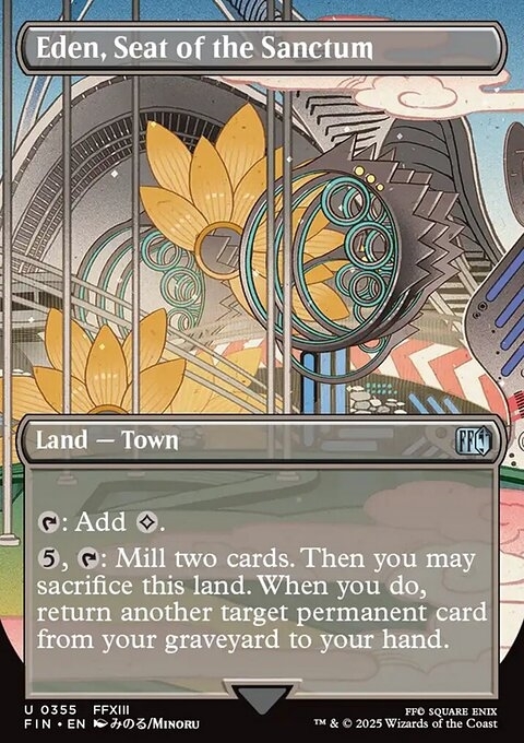 Eden, Seat of the Sanctum