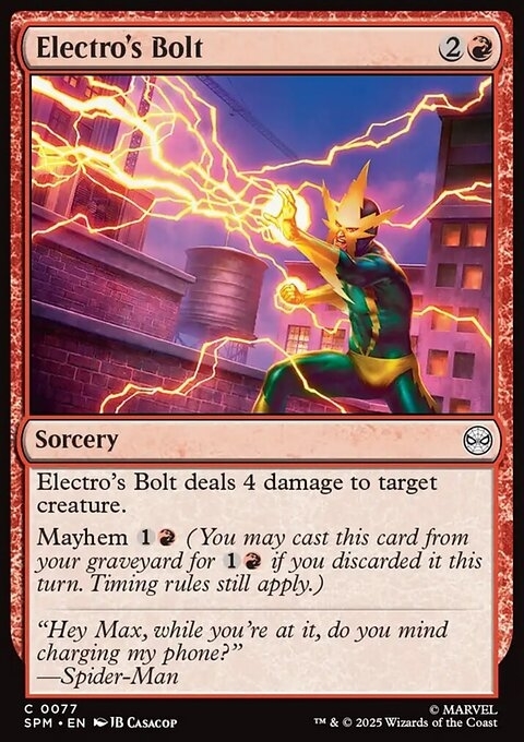 Electro's Bolt