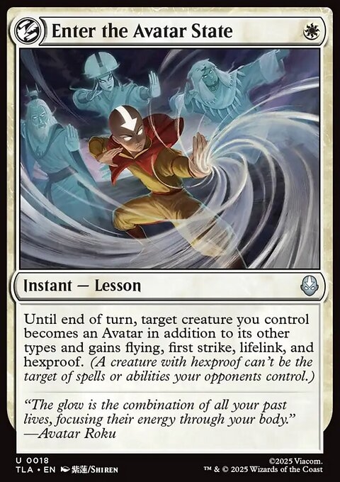 Enter the Avatar State