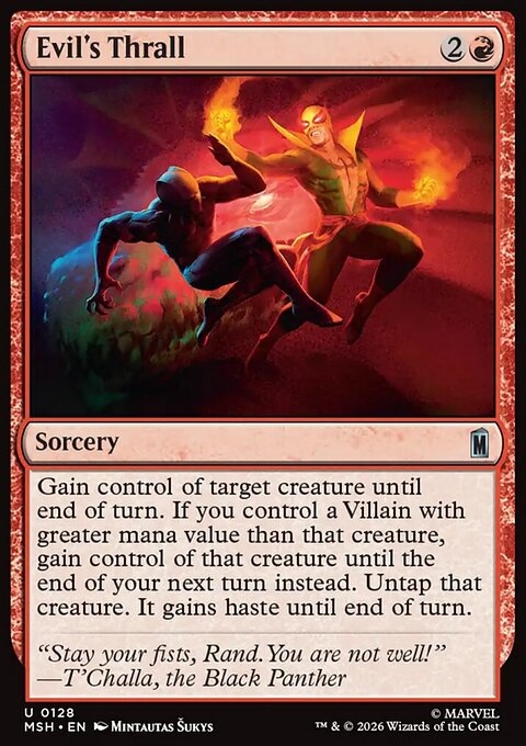Evil's Thrall