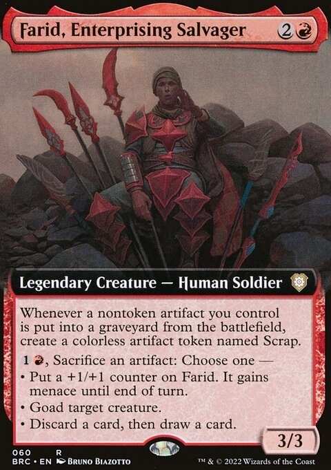 Farid, Enterprising Salvager