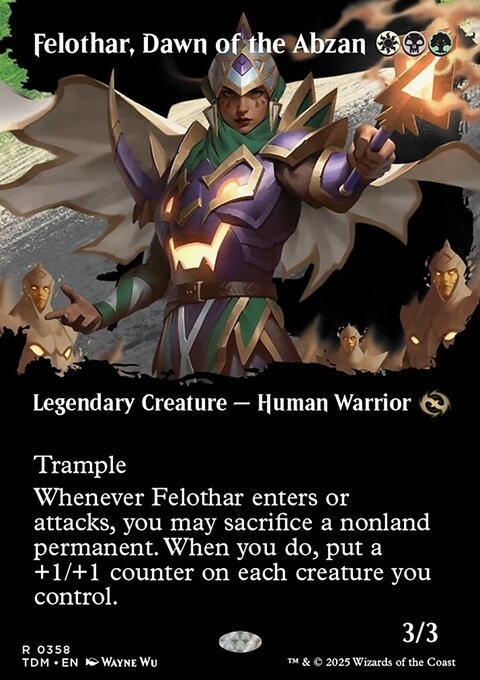 Felothar, Dawn of the Abzan