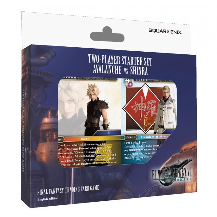 Final Fantasy Two-Player Starter Set Avalanche vs Shinra
