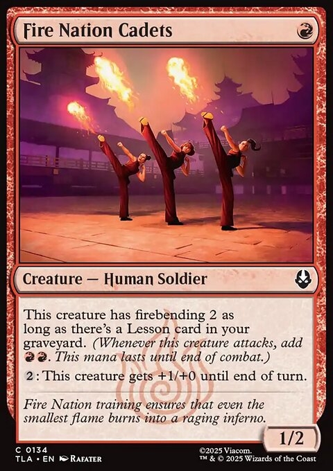 Fire Nation Cadets