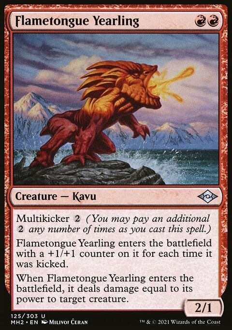 Flametongue Yearling