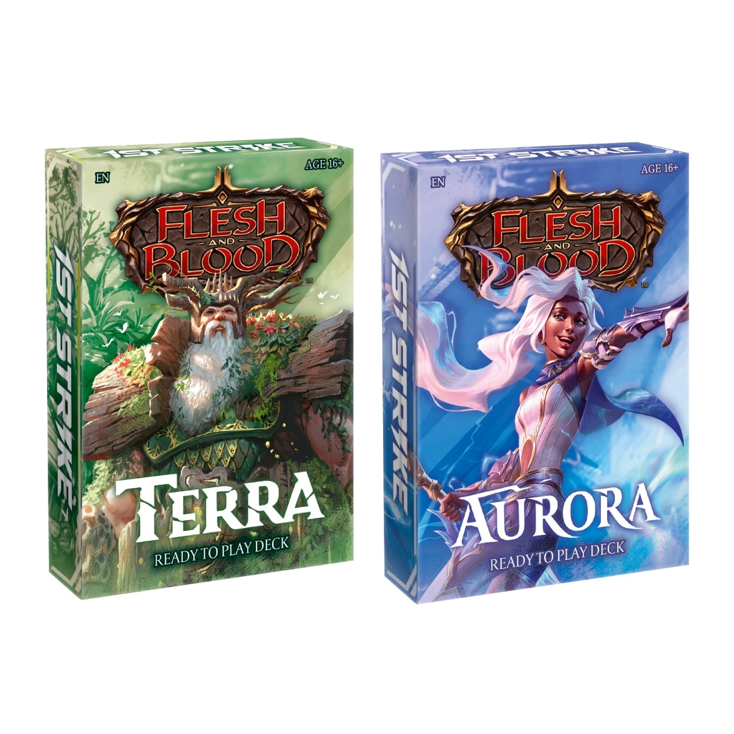 Flesh and Blood 1st Strike Blitz Deck Set of 2
