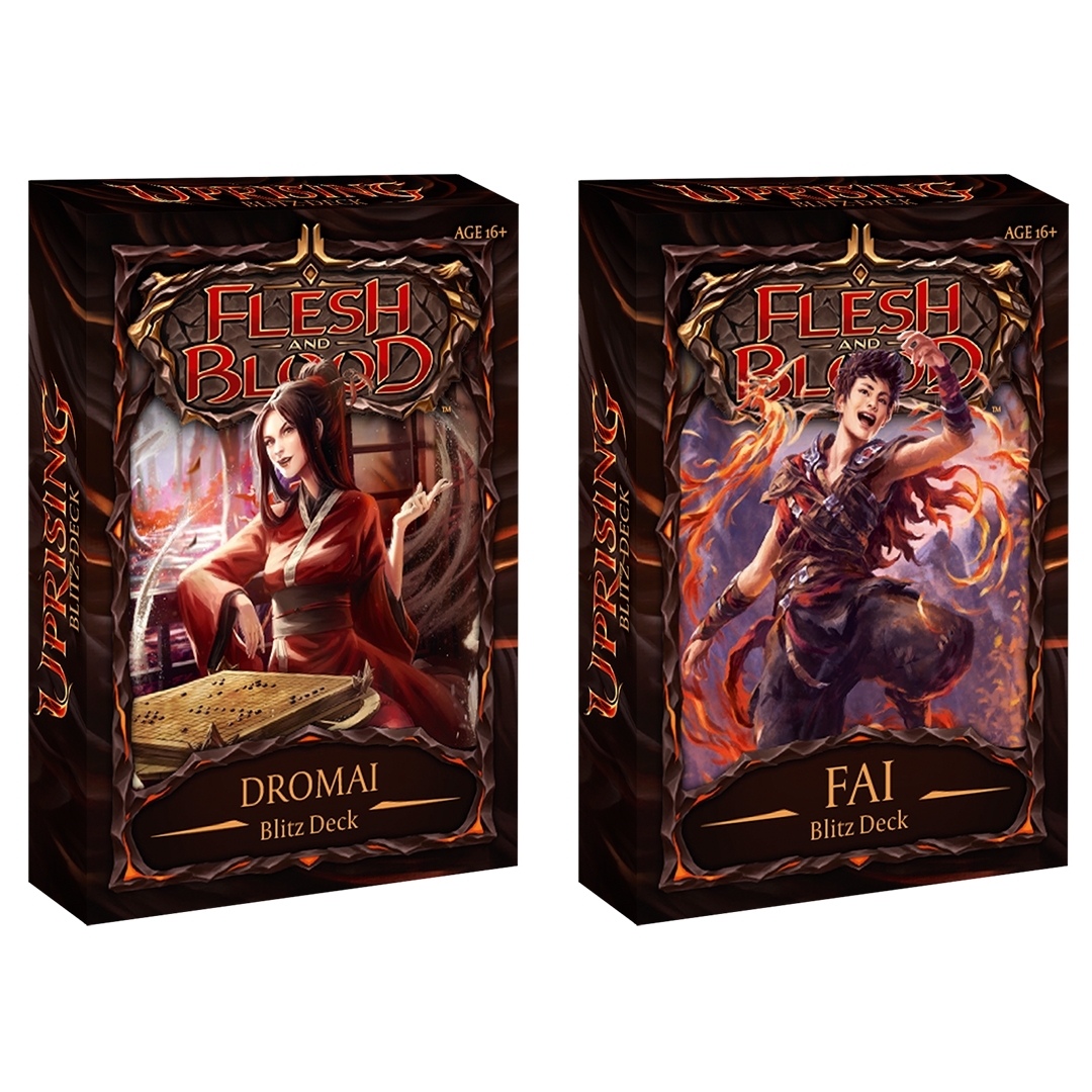 Flesh and Blood Uprising Blitz Deck Set of 2