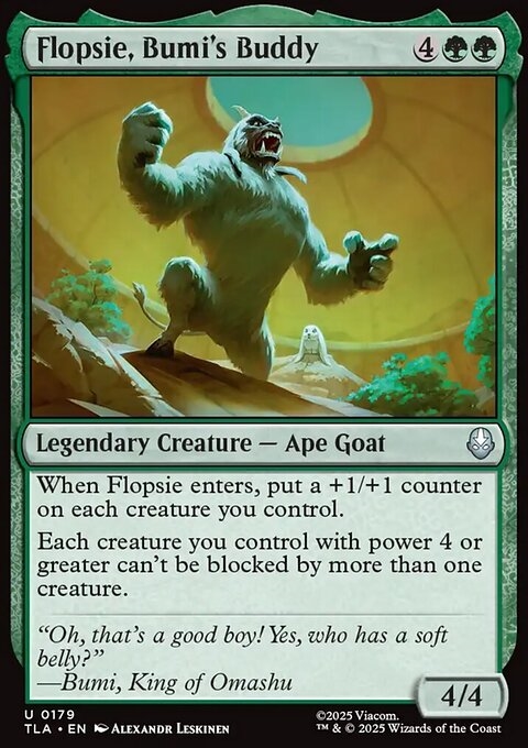 Flopsie, Bumi's Buddy