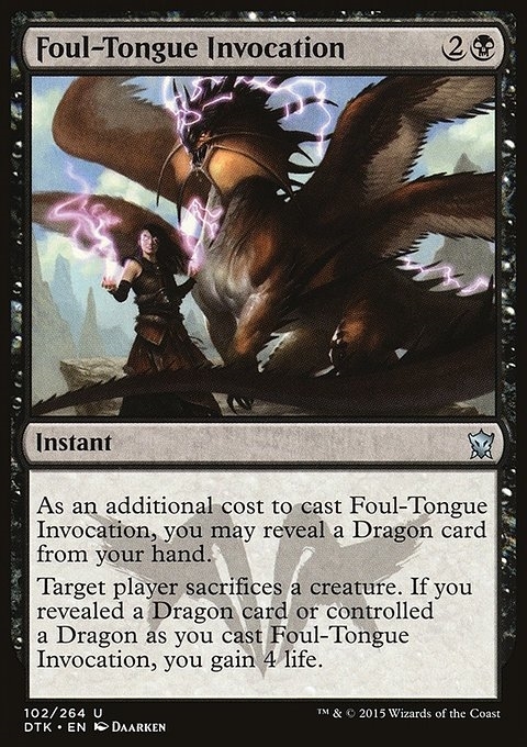 Foul-Tongue Invocation