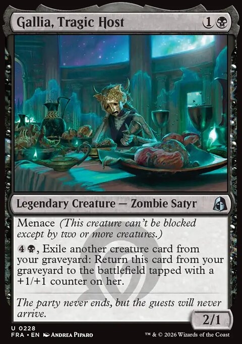 Gallia, Tragic Host