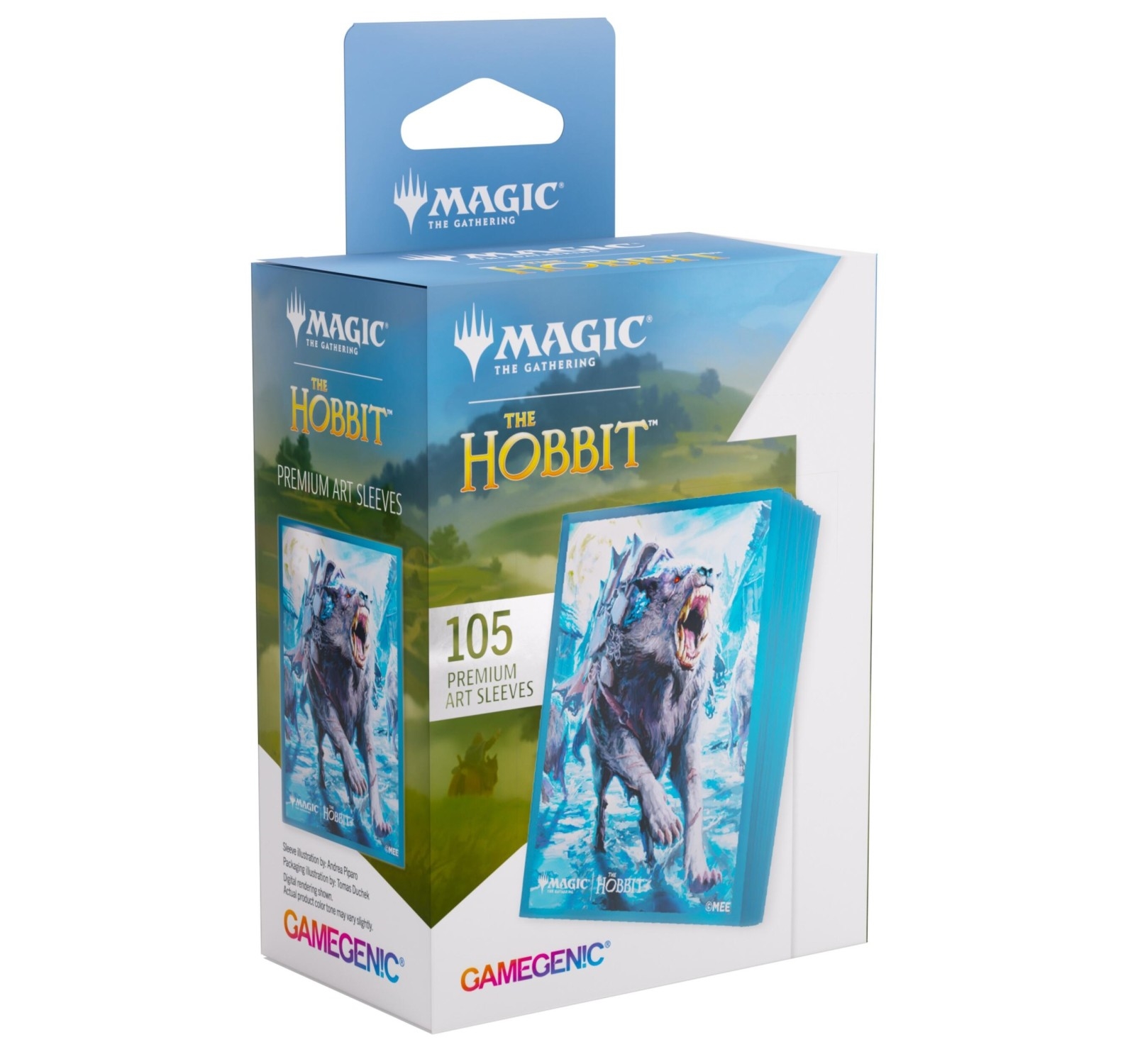 Gamegenic Magic The Gathering The Hobbit Premium Art Sleeves - Head of the Hunt (66 x 92 mm) (105 Sleeves)