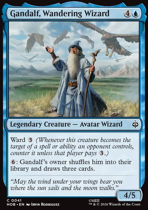 Gandalf, Wandering Wizard