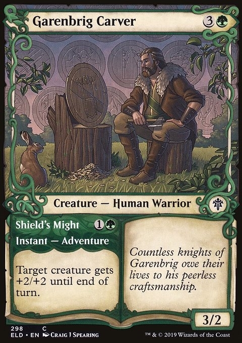 Garenbrig Carver // Shield's Might