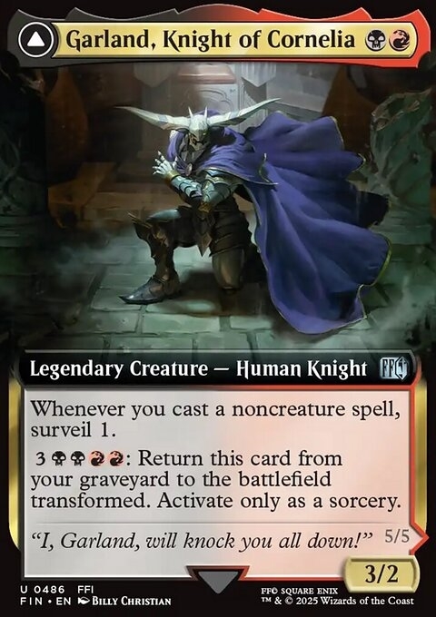 Garland, Knight of Cornelia // Chaos, the Endless