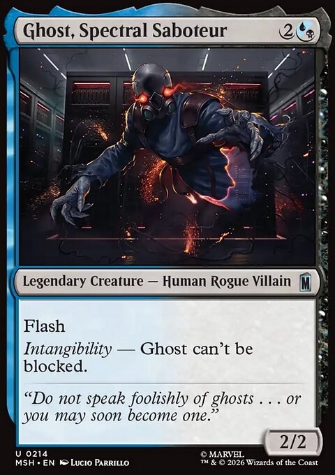 Ghost, Spectral Saboteur