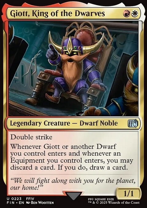 Giott, King of the Dwarves