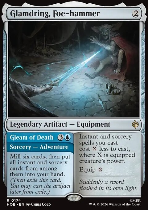 Glamdring, Foe-hammer // Gleam of Death