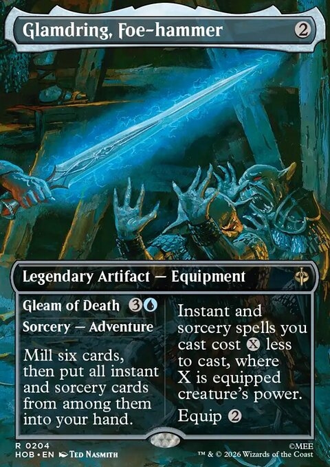 Glamdring, Foe-hammer // Gleam of Death