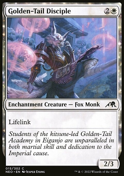 Golden-Tail Disciple