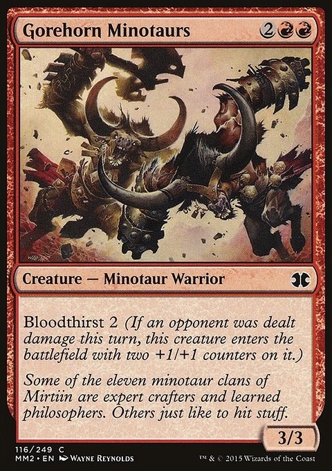 Gorehorn Minotaurs