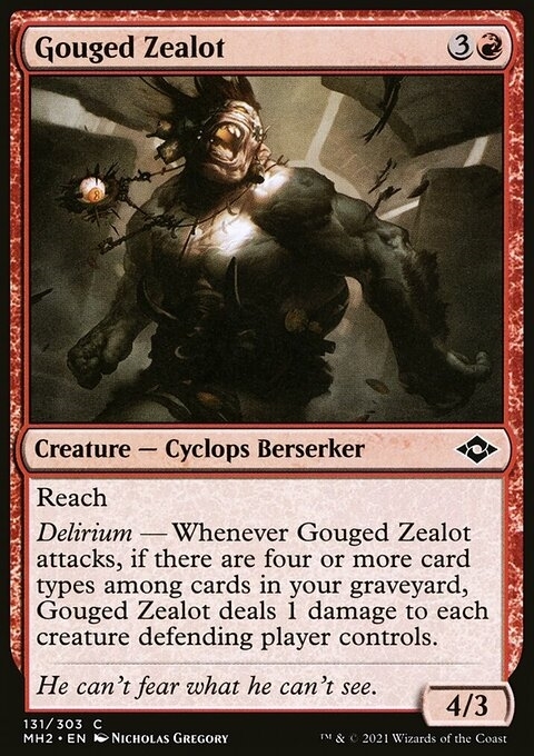 Gouged Zealot