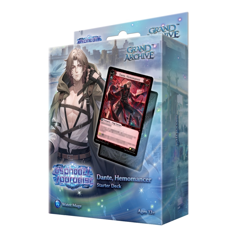 Grand Archive .asphodel/paradise Starter Deck - Dante, Hemomancer PRESALE