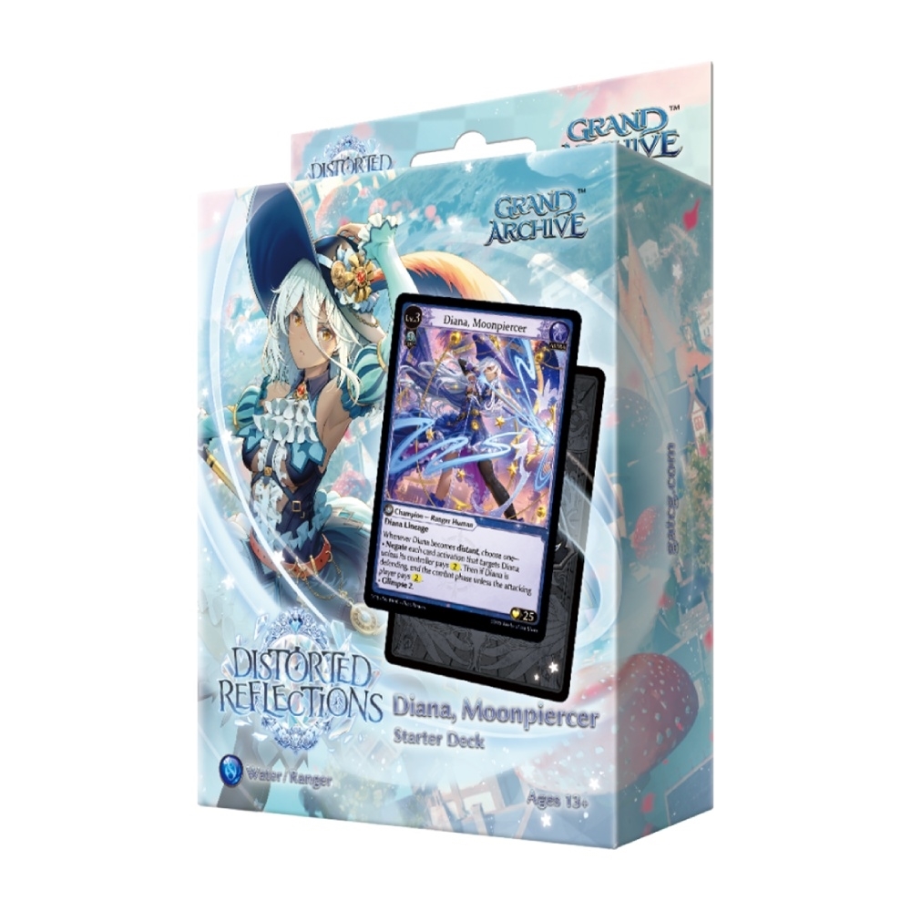 Grand Archive Distorted Reflections Starter Deck - Diana, Moonpiercer