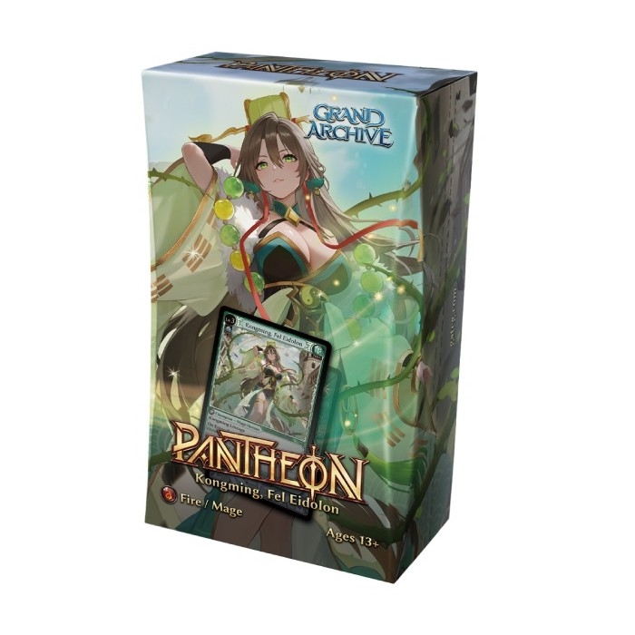 Grand Archive TCG Radiant Origins Pantheon Deck - Kongming, Fel Eidolon