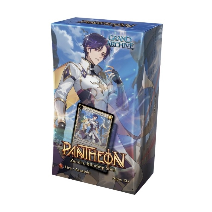 Grand Archive TCG Radiant Origins Pantheon Deck - Zander, Blinding Steel