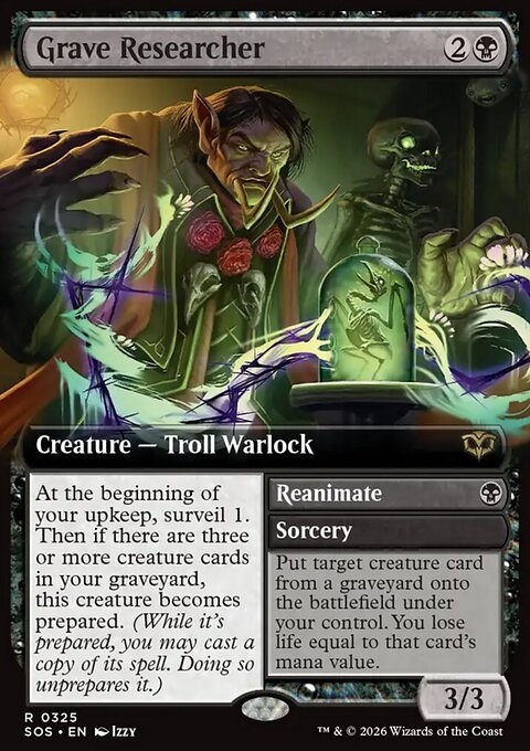 Grave Researcher // Reanimate