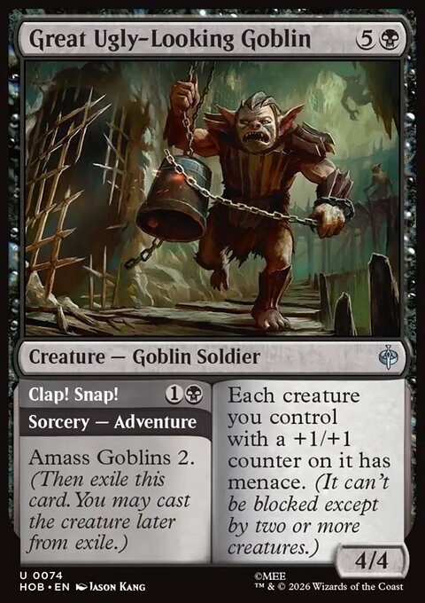 Great Ugly-Looking Goblin // Clap! Snap!