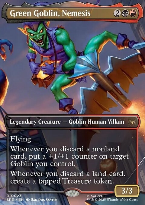 Green Goblin, Nemesis