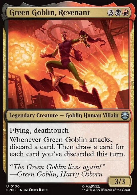 Green Goblin, Revenant