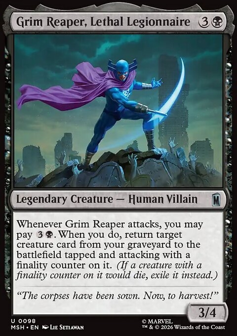 Grim Reaper, Lethal Legionnaire