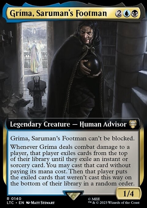 Gríma, Saruman's Footman