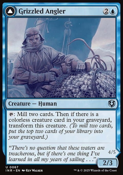 Grizzled Angler // Grisly Anglerfish