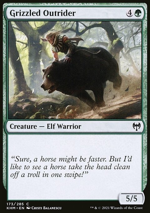 Grizzled Outrider