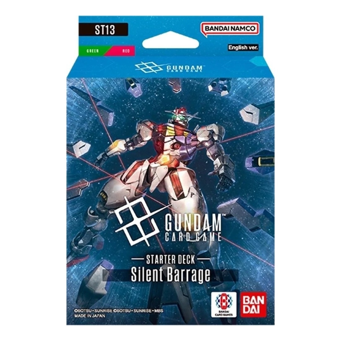 Gundam Card Game Starter Deck Silent Barrage [ST13]