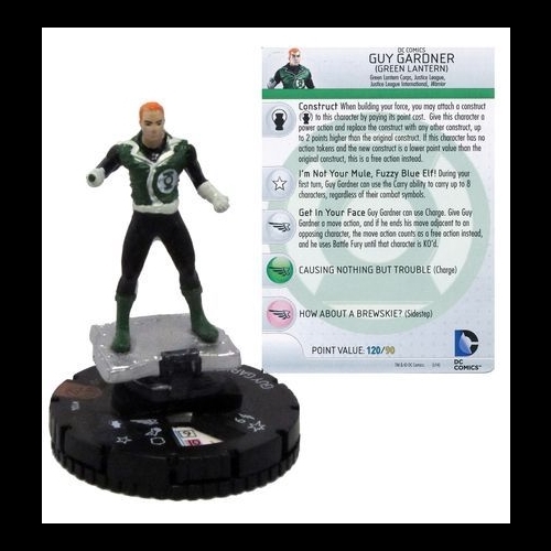 Guy Gardner #104 War of Light DC Heroclix Single Figure
