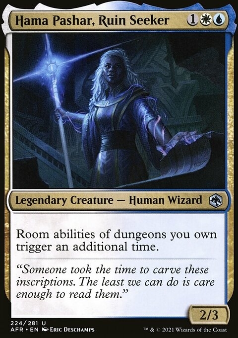 Hama Pashar, Ruin Seeker