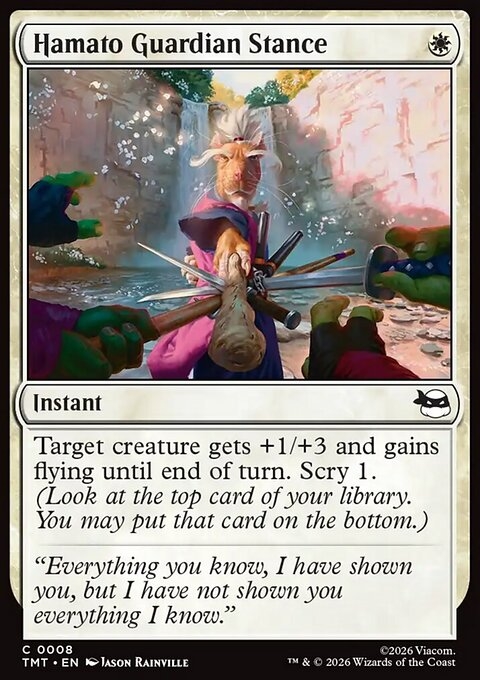 Hamato Guardian Stance
