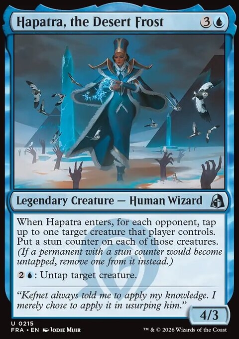 Hapatra, the Desert Frost