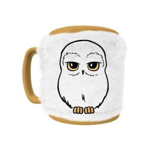 Harry Potter Hedwig - Fuzzy Mug with Removable Covering