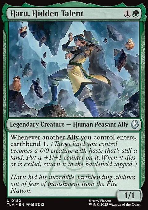 Haru, Hidden Talent