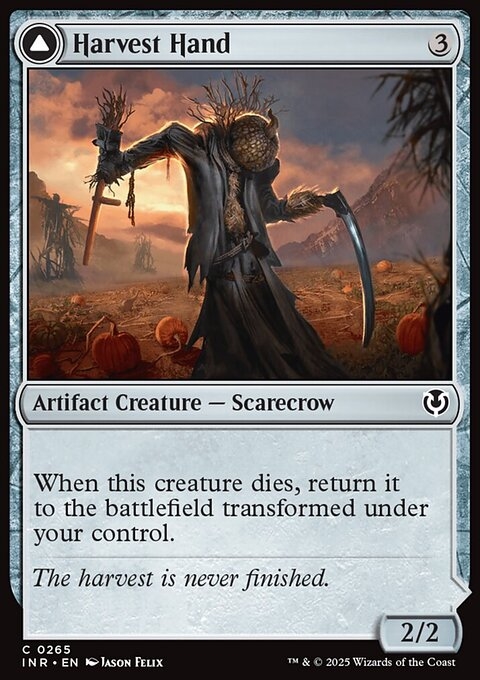 Harvest Hand // Scrounged Scythe