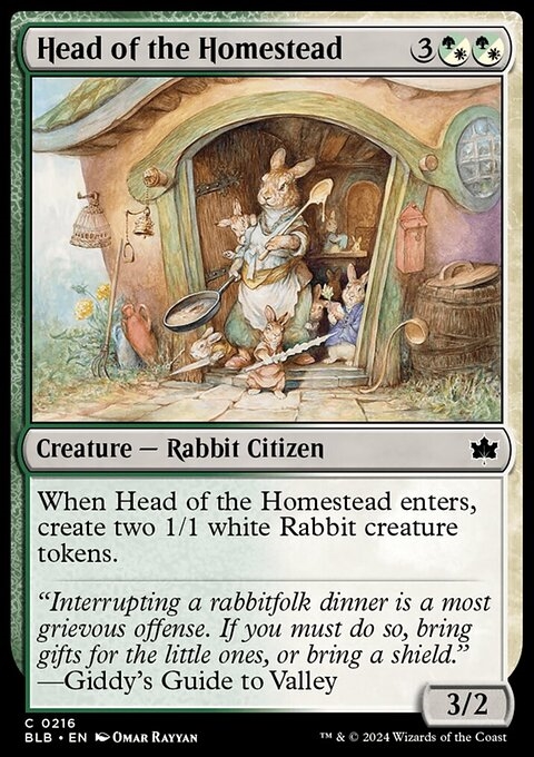 Head of the Homestead