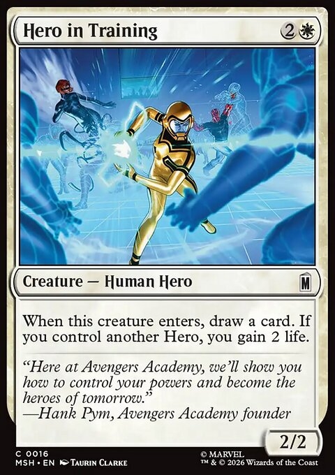 Hero in Training